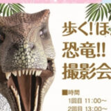 【能代市】イオンタウン能代で「恐竜撮影会」が開催されるみたい！