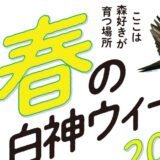 【6月10日〜18日】藤里町で「春の白神ウィーク2023」が開催されるみたい！